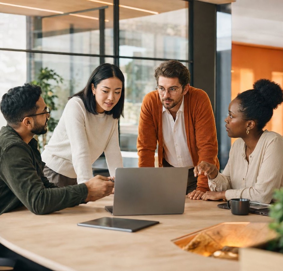 FinOps, Data, Finance and Cloud teams collaborating around shared cost data